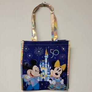 Disney World 50th Anniversary Medium Reusable Tote Bag